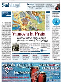 Anteprima Corriere del Mezzogiorno 22 luglio 2010